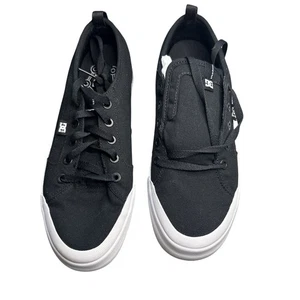 NUEVO DC Evan Smith TX Pro ADYS300275 Negro Lona Skate Tenis Zapatos Para Hombre EE. UU. 7.5 - Imagen 1 de 6