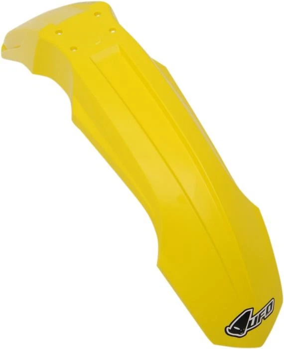 Guardabarros delantero amarillo rediseñado UFO #SU03967K102 para Suzuki RM85/RM85L Foto 1 de 1