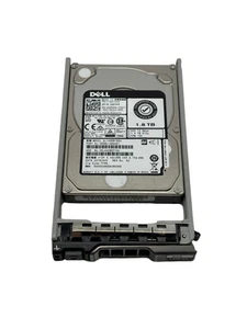 Poweredge R430 R630 R730 R830 T430 T630 1.8TB SAS 2.5 12GB Hard Drive with Tray - Afbeelding 1 van 2