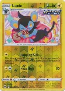 Reverse Holo Luxio 041/159 Uncommon Crown Zenith Pokemon TCG - Picture 1 of 1