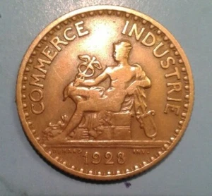 France 1 Franc coin 1923 - Picture 1 of 2