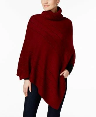 Poncho Charter Club Pointelle Diagonal Crantini TALLA ÚNICA Foto 1 de 1