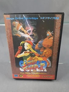 SEGA MEGADRIVE MEGA DRIVE MD STREET FIGHTER II THE NEW CHALLENGERS JP Boxed (C1) - Picture 1 of 5