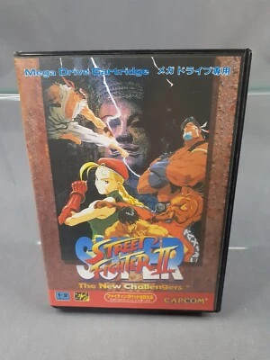 SEGA MEGADRIVE MEGA DRIVE MD STREET FIGHTER II THE NEW CHALLENGERS JP Boxed (C1) - Image 1 of 4