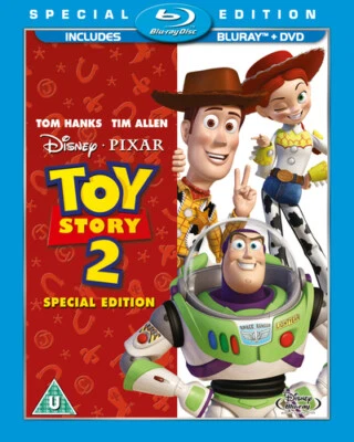 Toy Story 2 Blu-ray John Lasseter cert U 2 discs Expertly Refurbished Product - Image 1 of 2