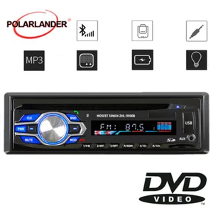 1 din Autoradio Stereo Bluetooth nel cruscotto DVD DIVX VCD CD Testa Unità MP3 Lettore MP3 - Foto 1 di 13