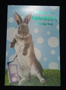 Vintage Tender Thoughts Easter Greeting Cards/envelope for a Grandson - Picture 1 of 6