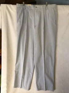 Neu mit Etikett Dockers gewaschene Chino plissiert lockere Passform blaue Herrenhose Hose 38 x 32 - Bild 1 von 10