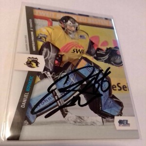 DEL Trading Card Krefeld Penguins 2010/11 Signed Danijel Kovacic