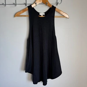 Wilfred Free Aritzia Women's Trapeze Tank Top Summer Black Medium Festival Beach - Picture 1 of 11