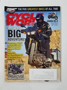 Cycle World Feb 2012 - Honda RC-E - BMW R1200GS - KTM 990 - Yamaha Super Tenere - Imagen 1 de 2