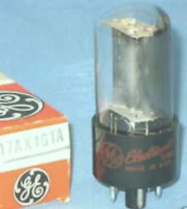 17AX4 GTA TUBE GE NIB TESTED & BOXED VINTAGE COMMERCIAL SURPLUS - Picture 1 of 3