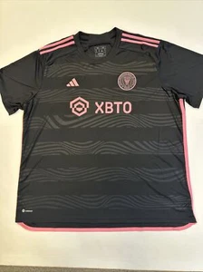 NWT Lionel Messi #10 Inter Miami CF Home Black Jersey Size Mens 3XL - Picture 1 of 5