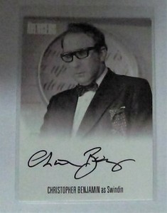 Avengers The Complete Collection Series 1 Christopher Benjamin Autograph Card C