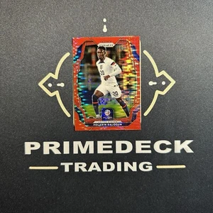 2024 Panini Prizm Conmebol Copa America - Folarin Balogun Red Pulsar /125 - USA - Bild 1 von 2