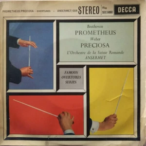 DECCA STEREO SEC 5060 BEETHOVEN PROMETHEUS WEBER ANSERMET *45 RPM 7" EX-/EX - Picture 1 of 1