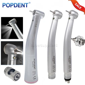 Dental LED High Speed /1:5 Increasing Optic LED Contra Angle Handpiece NSK Style - Picture 1 of 55