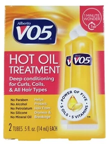 VO5 Hot Oil Therapy - Once Weekly Treatment 2 ct ( 1 box ) NEW LOOK! - Picture 1 of 1
