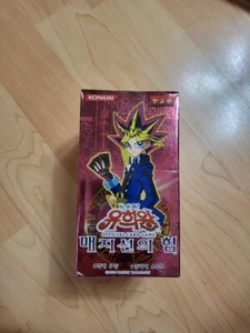 KONAMI Yu-Gi-Oh! Tarjeta Magician's Force Booster Box versión coreana - Imagen 1 de 5