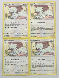 POKEMON TCG Chilling Reign FURFROU x4 4x Juego Común #126/198 Paquete Nuevo Casi Nuevo! - Imagen 1 de 1