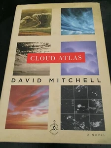 CLOUD ATLAS by David Mitchell (Smaller Hardcover, 2012) NOVEL MADE INTO MOVIE - Foto 1 di 1