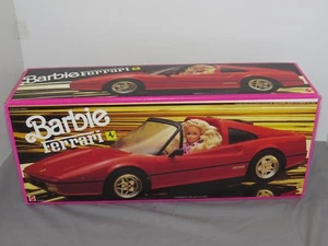 Vtg Unopened Mattel Barbie Ferrari Vehicle "Fastback" Style Car 1990 SEALED - Picture 1 of 5