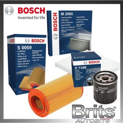 KIT DE SERVICIO PEUGEOT BOXER 2.2 HDI - Filtros de aceite, aire, cabina Bosch 2013-2016 Foto 1 de 4