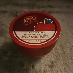 ALL NEW Champagne Apple & Honey WHIPPED Body Butter 8 oz Bath & Body Works - Picture 1 of 5