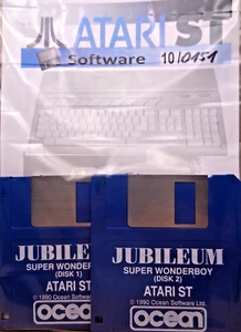 ATARI ST -- SUPER WONDERBOY (OCEAN) - Bild 1 von 2