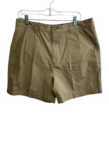 Tommy Hilfiger The Tradition Shorts plissiert klassische Passform Chino Herren Größe 36 Neu - Bild 1 von 12