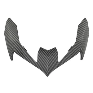 Carbon Front Headlight Upper Cover Nose Plate Cowl For KAWASAKI Z900 2020-2021 - Foto 1 di 6