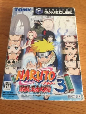 NARUTO GEKITO NINJA TAISEN 3 GAMECUBE GAME CUBE JAPAN NTSC-J - Image 1 of 4