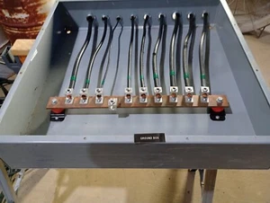 Ground box With Buss Bar 30x30X6 NEMA 1 - Picture 1 of 7