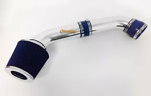 Blue Cold Air Intake System Kit Filter For 1999-2005 BMW E46 325 328 330 - Foto 1 di 1