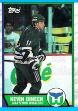 1989-90 Topps Box Bottoms #M Kevin Dineen