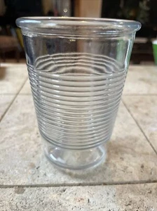 1 Anchor Hocking Sigma Ribbed Rings Drinking Glass Tumbler Mid-Century Vtg Style - Picture 1 of 6