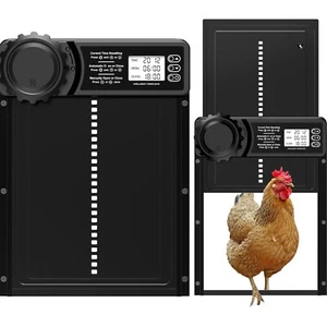 Elektrische Hühnerklappe mit Intuitivem Display und Sicherheitstechnologie - Bild 1 von 1