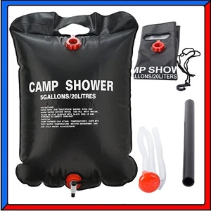 Doccia Riscaldamento Solare Portatile Sacca 20L da Campeggio Giardino Camper - Foto 1 di 10
