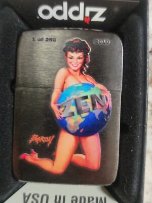 Член клуба Zippo Enthusiast Network ZEN 2010 барон фон Линд ограниченное издание 250 - Изображение 1 из 4