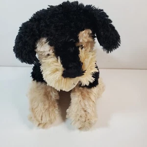 Beemer Plush 8” Dog Purina Tag by Build a Bear Black Cream Plush Stuffed Animal - Picture 1 of 10