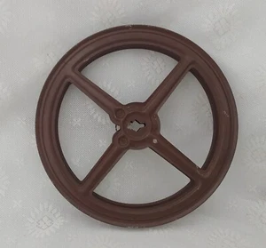 Vintage 35mm Home Projector 7" Inches Diameter Metal Brown Reel Only - Picture 1 of 3