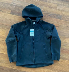 Weiche Sweatjacke Hoody von Nike, Damen Gr. M, Baumwolle, schwarz, neu! - Bild 1 von 3