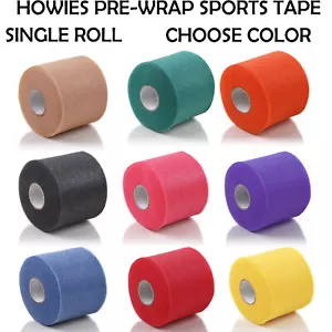 Howies Hockey Athletic Pro Grade Sports Pre-Wrap Tape Single Roll - Choose Color - Picture 1 of 14