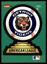 1988 Fleer MLB Logo Stickers #NNO Detroit Tigers