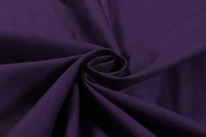 Diy Solid Purple Upholstery Sofa Cloth Summer Shirt Clothing Slub Cotton Fabric - Picture 1 of 3