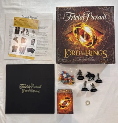 Trivial Pursuit - El Señor de los Anillos Película Trilogía Edición Coleccionista Completa En muy buena condición Foto 1 de 4