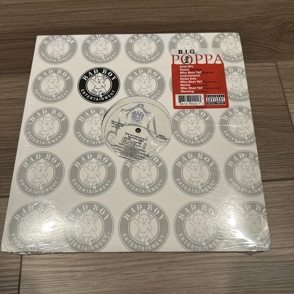 NEW SEALED The Notorious B.I.G - Big Poppa Remix 12 inch vinyl record RARE OOP - Image 1 of 4