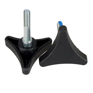 For Steel Rolling Walker Fastening Screws KNOB for WHEEL Assembly 2Pcs Rollator - Picture 1 of 4