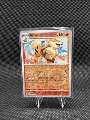 Arcanine Reverse Holo SV10: Destined Rivals #028/182 Pokemon TCG - Image 1 of 2