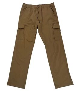 Pantalones cargo tejidos de pierna recta para hombre de Brooksp, talla M, nuevos sin etiquetas. - Imagen 1 de 7